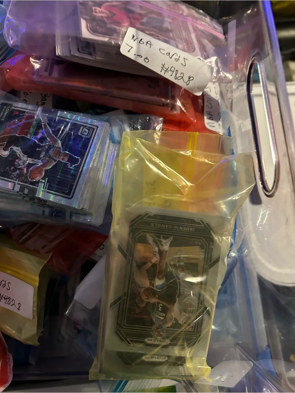Bags Of NBA Cards 4 Dollars Each - Picture 2 of 3